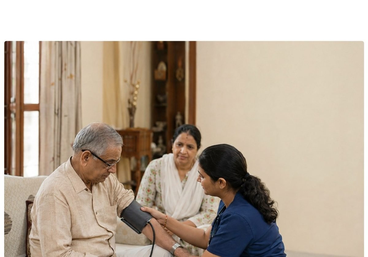 Diagnex home care for an elderly patient